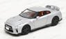 LV-N148b Nissan GT-R 2017 Model (Silver) (Diecast Car)