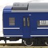 J.R. Type OHANEFU25-100 Sleeping Car (Silver Line, H Gom Black) (Model Train)