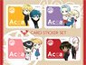 TV Animation [ACCA: 13-ku Kansatsu-ka] Card Sticker Set (Anime Toy)