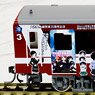 1/80(HO) Kashima Rinkai Railway Type 6000 #6011 (No.3) (Girls und Panzer Wrapping) (with Motor) (Pre-colored Completed) (Model Train)