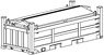 1/80(HO) UM12A Container (Chuo-Tsuun) (1 Piece) (Unassembled Kit) (Model Train)