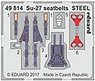 Stainless Steel Seat Belt for Su-27 (for Hobby Boss) (Plastic model)