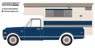 1968 Chevy C10 Cheyenne with Large Camper (Hobby Exclusive) (Diecast Car)
