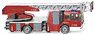 (HO) Mercedes-Benz Econic Metz DL 32 Ladder Truck (Feuerwehr - Metz DL 32 (MB Econic)) (Model Train)