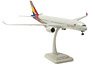 A350-900 Asiana Airlines w/Landing Gear , Stand (Pre-built Aircraft)
