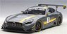 Mercedes-AMG GT3 Presentation Car (Gray/Yellow Stripe) (Diecast Car)