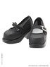 Kinoko Planet [Tic Sole Strap Shoes] Black (Fashion Doll)
