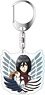 Attack on Titan Season 2 Acrylic Key Ring Mikasa (Anime Toy)