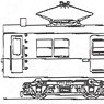 16番(HO) 国鉄 クモニ83 814～817 (低屋根・角窓・1個パンタ・盛岡工改) (組み立てキット) (鉄道模型)