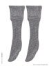 AZO2 Rumpled 2way Socks (Gray) (Fashion Doll)
