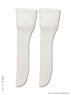 AZO2 Rumpled 2way Socks (White) (Fashion Doll)
