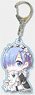 Gyugyutto Acrylic Key Ring Re: Life in a Different World from Zero Rem (Anime Toy)