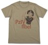 Girls und Panzer der Film Manual for IV Crawler T-Shirts Sand Khaki S (Anime Toy)