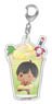 Yuri on Ice Charappuccino Acrylic Key Ring Phichit Chulanont (Anime Toy)