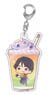 Yuri on Ice Charappuccino Acrylic Key Ring Seung-gil Lee (Anime Toy)