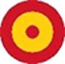 Spanish Air Force Modern Roundel 400, 550, 700, 750, 800, 900, 1000 (mm) (Decal)