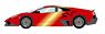 EM336 Lamborghini Murcielago LP670-4 SV Duck Tail Ver. Candy Red (Diecast Car)