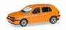 (HO) Mini Kit VW Golf III Orange (Model Train)