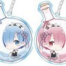 Re: Life in a Different World from Zero Flask Series Acrylic Key Ring Collection (Set of 6) (Anime Toy)
