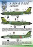 SAAB A32A & S32C Lansen (for Heller) (Decal)