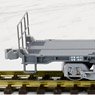 1/80(HO) J.R. Container Wagon Type KOKI106 (Gray, without Container, w/Tail Light) (Model Train)