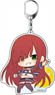 Band Yarouze! Big Key Ring Puni Chara Cure2tron Shelly (Anime Toy)