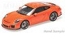 ポルシェ 911 R (2016) ラバオレンジ (ミニカー)