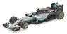 メルセデス AMG ペトロナス フォーミュラ ワン チーム F1 W07 ハイブリッド ニコ・ロズベルグ ワールドチャンピオン 2016 (ミニカー)