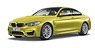 BMW M4 (2015) Yellow (Diecast Car)