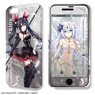 Dezajacket [4 Goddesses Online: Cyber Dimension Neptune] iPhone Case & Protection Sheet for 7 Design 02 (Noir) (Anime Toy)