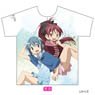 [Puella Magi Madoka Magica New Feature: Rebellion] Draw for a Specific Purpose Full Graphic T-shirt (Sayaka & Kyoko) (Anime Toy)