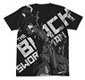 Sword Art Online the Movie -Ordinal Scale- Black Swordman Kirito T-Shirt Black S (Anime Toy)