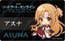 Sword Art Online the Movie -Ordinal Scale- Plate Badge Puni Chara Asuna (Anime Toy)