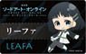 Sword Art Online the Movie -Ordinal Scale- Plate Badge Puni Chara Leafa (Anime Toy)