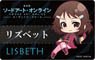 Sword Art Online the Movie -Ordinal Scale- Plate Badge Puni Chara Lisbeth (Anime Toy)