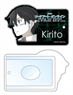 Sword Art Online the Movie -Ordinal Scale- Die-cut Pass Case Kirito (Anime Toy)