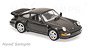 Porsche 911 Turbo (964) 1990 Black (Diecast Car)