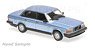 Volvo 240 GL (1986) Blue Metallic (Diecast Car)