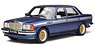 メルセデスベンツ W123 AMG (ブルー/ホワイトストライプ) (ミニカー)