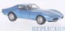 Chevrolet Corvette (C3) 1973 Metallic Light Blue (Diecast Car)