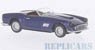 (HO) Ferrari 250 GT LWB California Spider 1959 Dark Blue (Model Train)