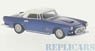 (HO) Maserati 3500 GT 1957 Metallic Blue/White (Model Train)