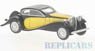 (HO) Bugatti Type 50T 1932 Yellow/Black (Model Train)