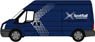 (OO) Ford Transit Mk5 LWB High Scotrail Blue (Model Train)