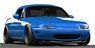 Eunos Roadster (NA) Blue (W-Wheel) (Diecast Car)