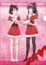 Saekano: How to Raise a Boring Girlfriend Flat Clear File (B) Santa Clothes (Anime Toy)