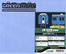 J.R. Series 103 Kansai Area Sky Blue Color Additional Three Middle Car Set (without Motor) (Add-on 3-Car Set) (Pre-Colored Kit) (Model Train)