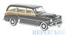シボレー デラックス スタイルライン ステーション ワゴン 1952 ブラック/ウッド (ミニカー)