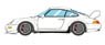 Porsche 911(993) Carrera RS Clubsport 1996 White (Diecast Car)