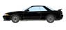 Nissan Skyline GT-R (BNR32) 1989 Black Pearl Metallic (Diecast Car)